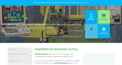 Desktop Screenshot of mtmmo-industrie.com