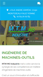 Mobile Screenshot of mtmmo-industrie.com